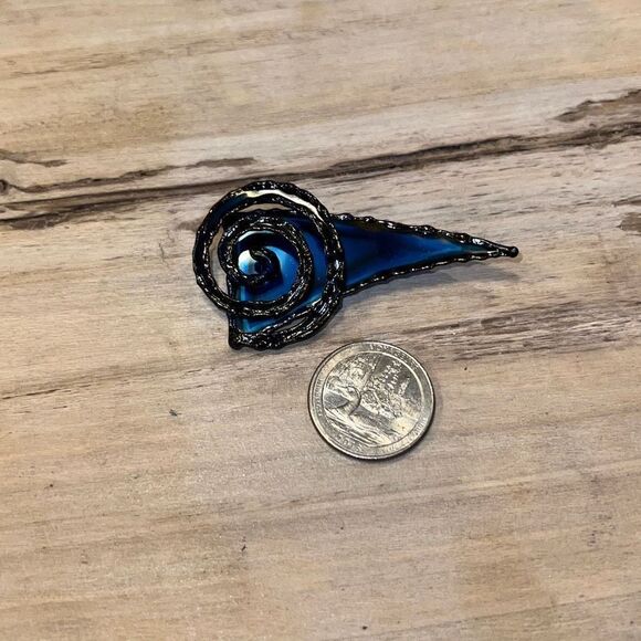 Original Brooch By David Wright Custom Made From ChromePlate NWT - Picture 5 of 8